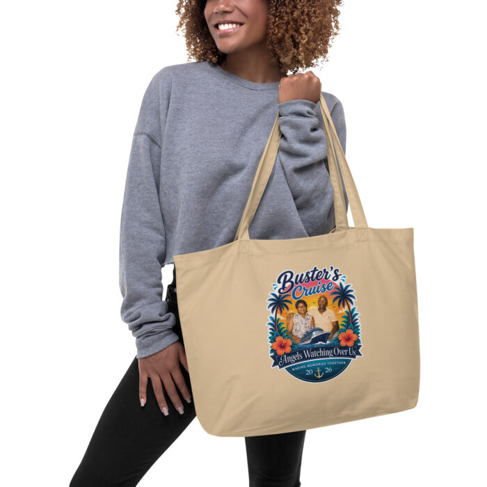 2026 Buster's Kids Cruise Large organic tote bag