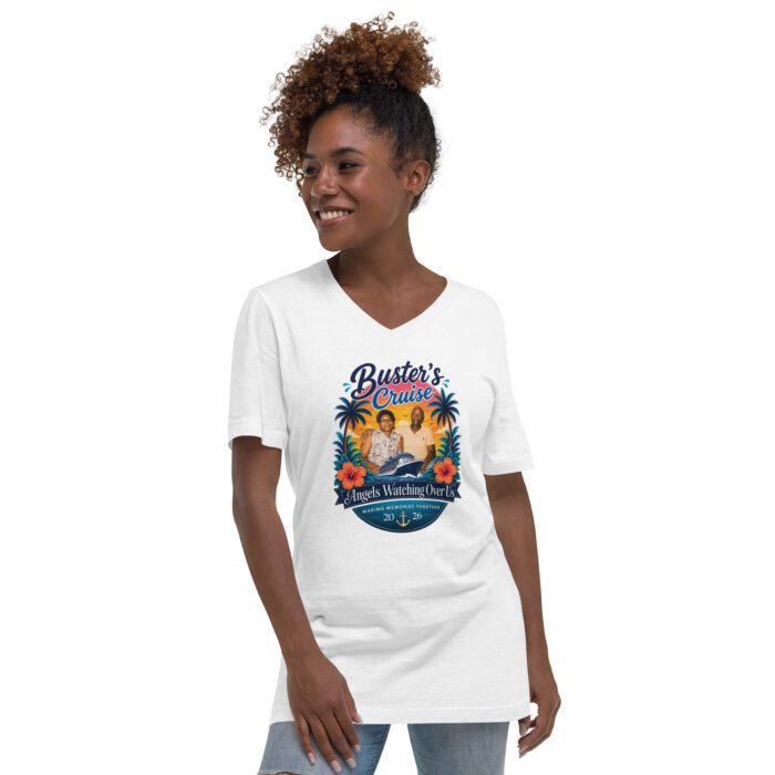 2026 Buster's Kids Cruise Unisex Short Sleeve V-Neck T-Shirt