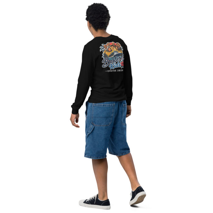 COLORED - 2026 Buster's Kids Cruise Youth long sleeve tee
